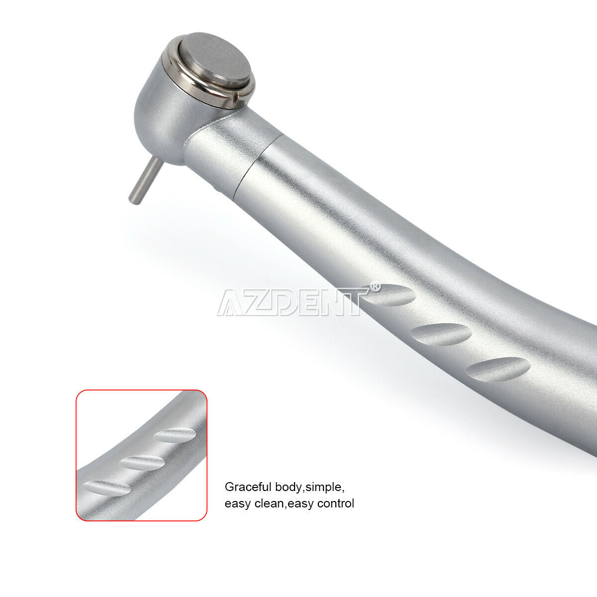 Dental  E-generator integrated LED High Speed Standard Push 3 Spray Handpiece B2