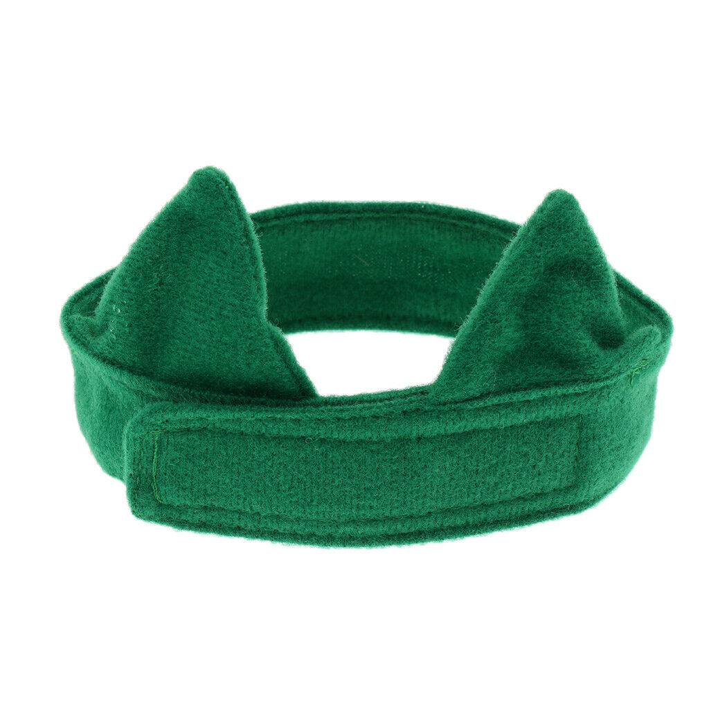 Cute Pet Cat Dog Christmas Caps Party Costume Hat Costume Headwear Green