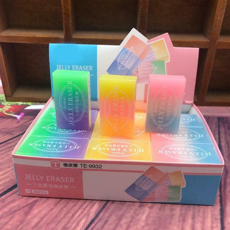 Jelly Color Eraser for Student Art Drawing Exam Wiping Things Super Clean