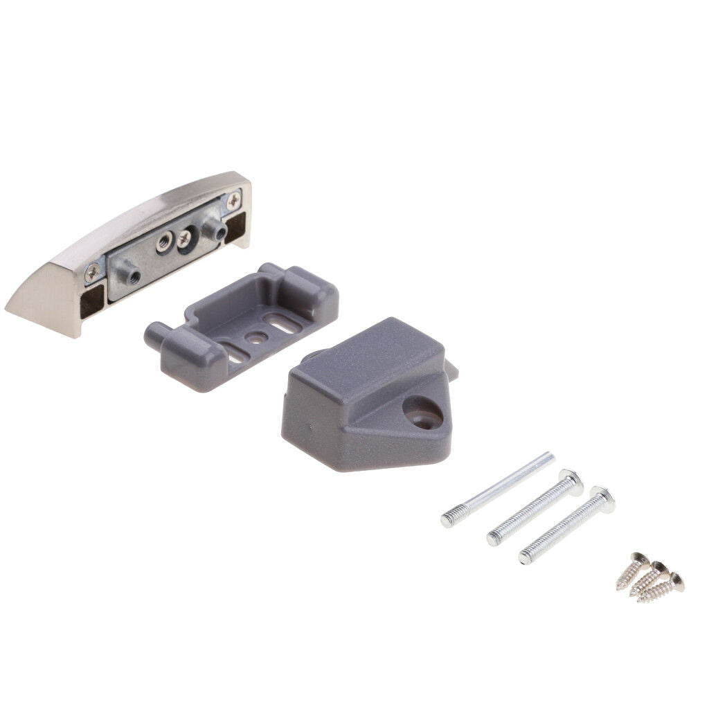 Home Motorhome Caravan Furniture Drawer Cabinet Cupboard Lock Handle Nickel