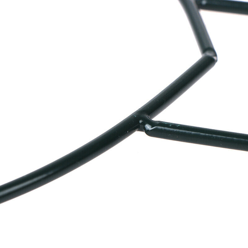 Black Metal Garden Trellis for Climbing Plants Rattan Heart Shape Plant Hol SJ