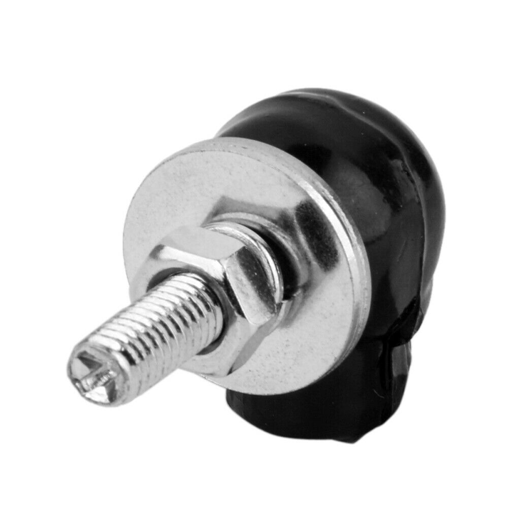4 Pieces Stainless Steel, 6mm License Plate,  Screws, Motorcycle Fasteners,