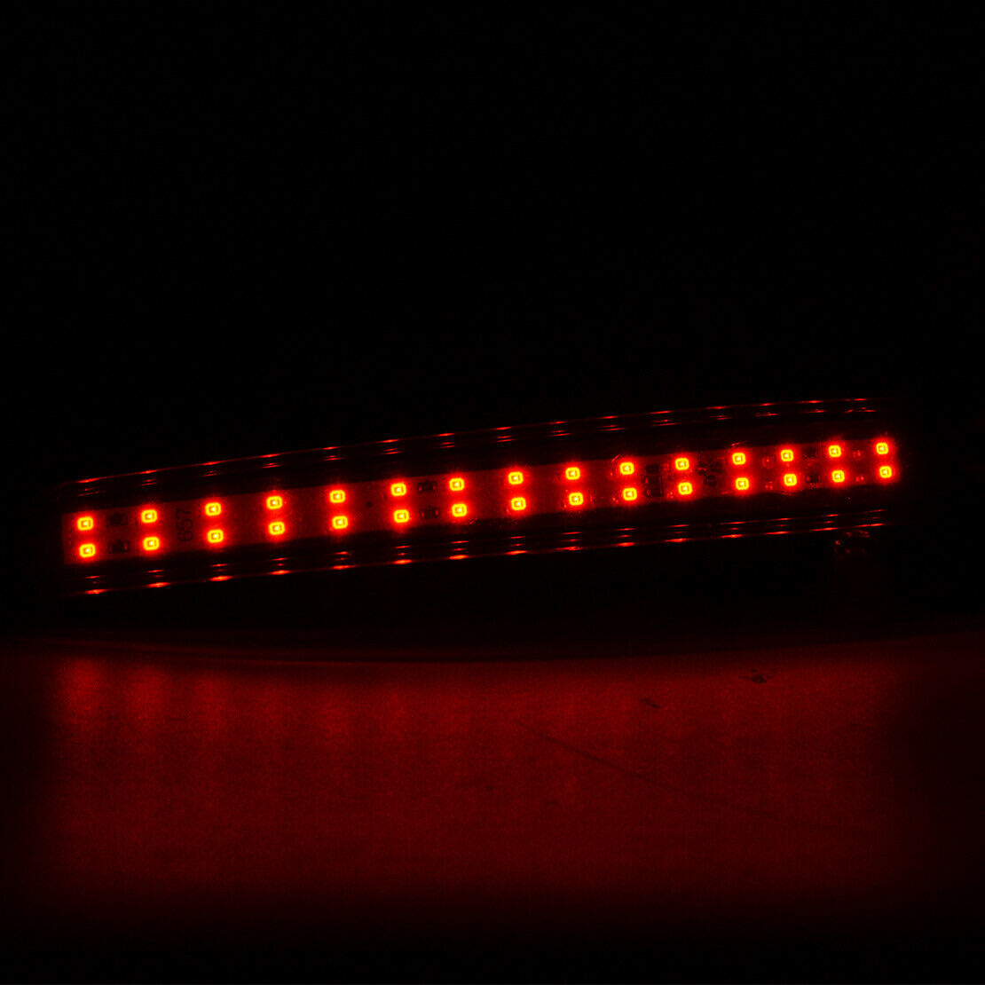 2x Tail Brake Light Rear Bumper Reflector Red Lens Fit for Ford Mondeo Fusion