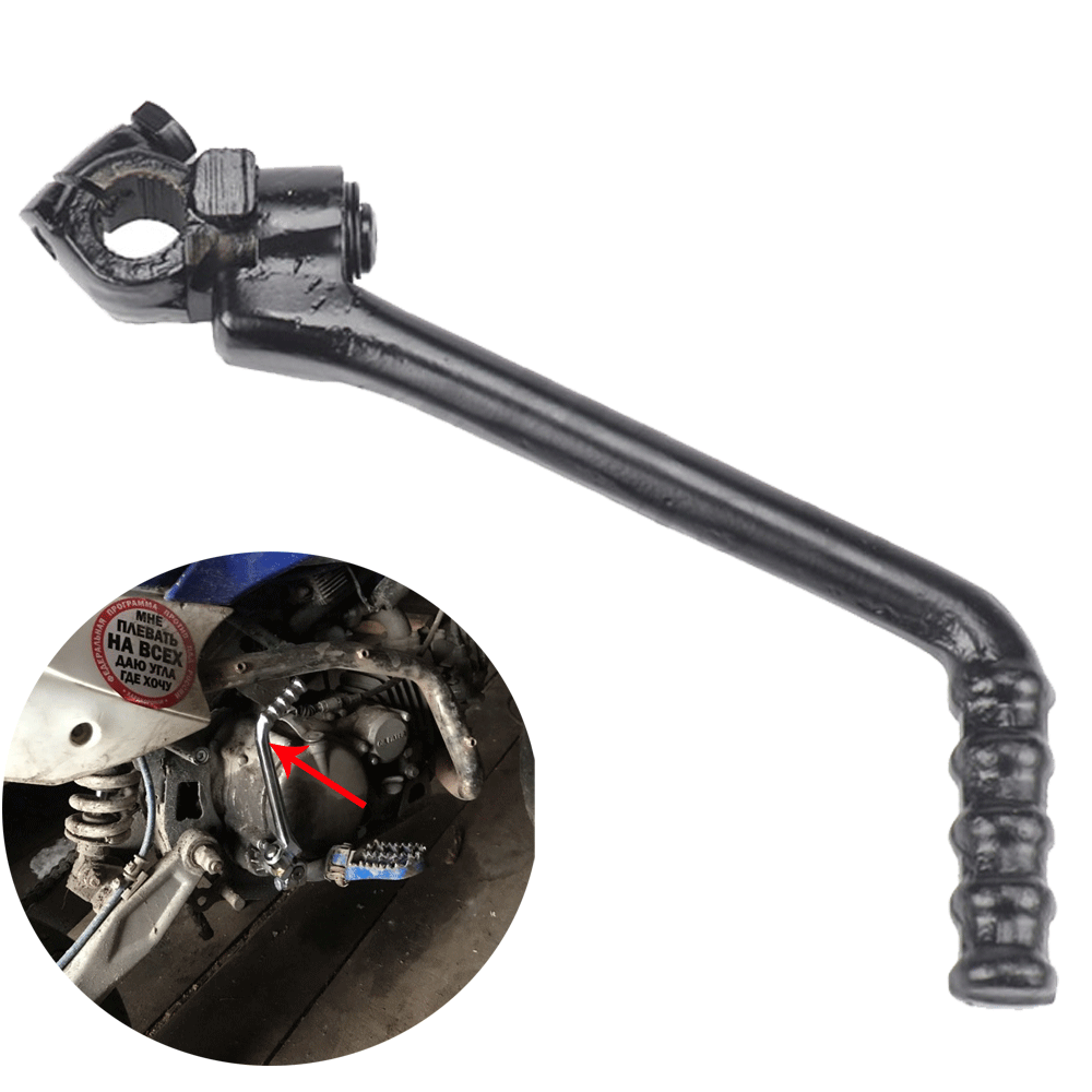 Black 16mm Kick Start Starter Lever for Kawasaki KDX KE KL KX KZ 125 175 200 250