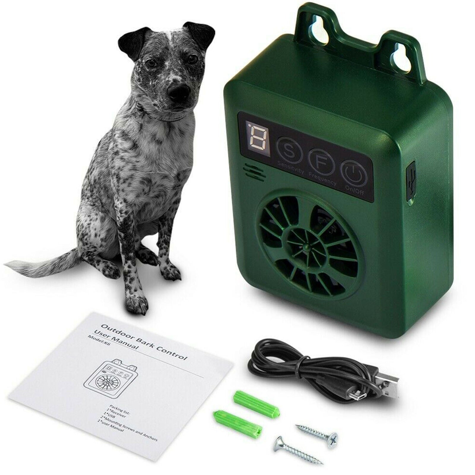 Anti Barking Control Device, Ultrasonic Dog Bark Deterrent Dog Behavior Training