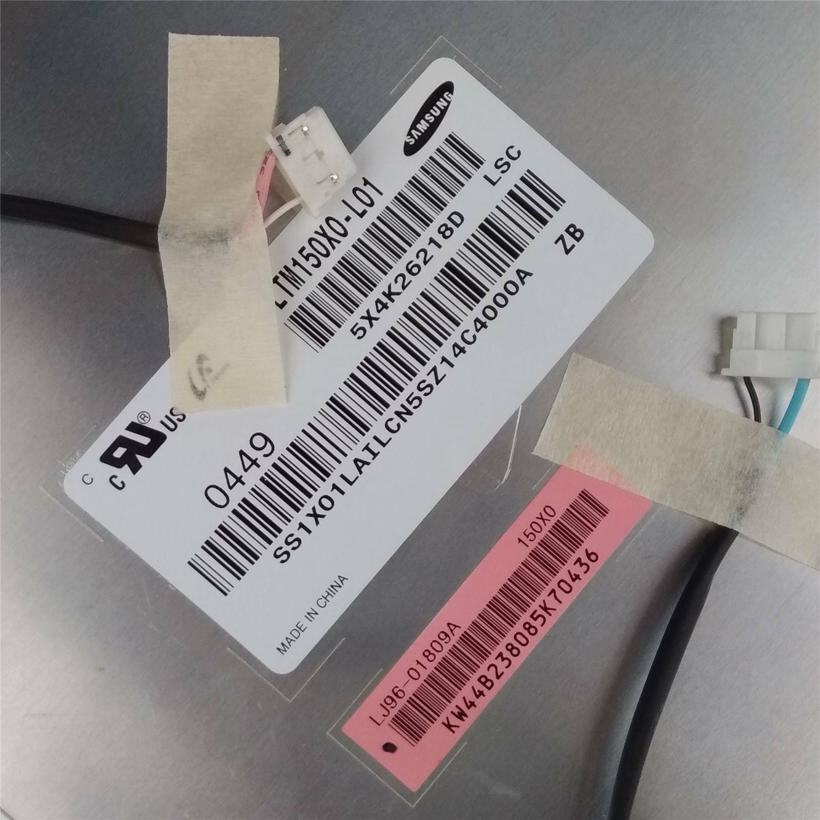 LTM150XO-L01 LTM150X0-L01 15.0" 1024x768 Resolution LCD Screen Panel