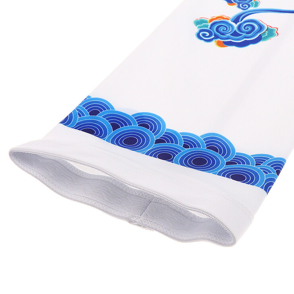 1PCS Breathable Sports Elbow Arm Cycling Basketball Elastic Long Arm Sleeve - M