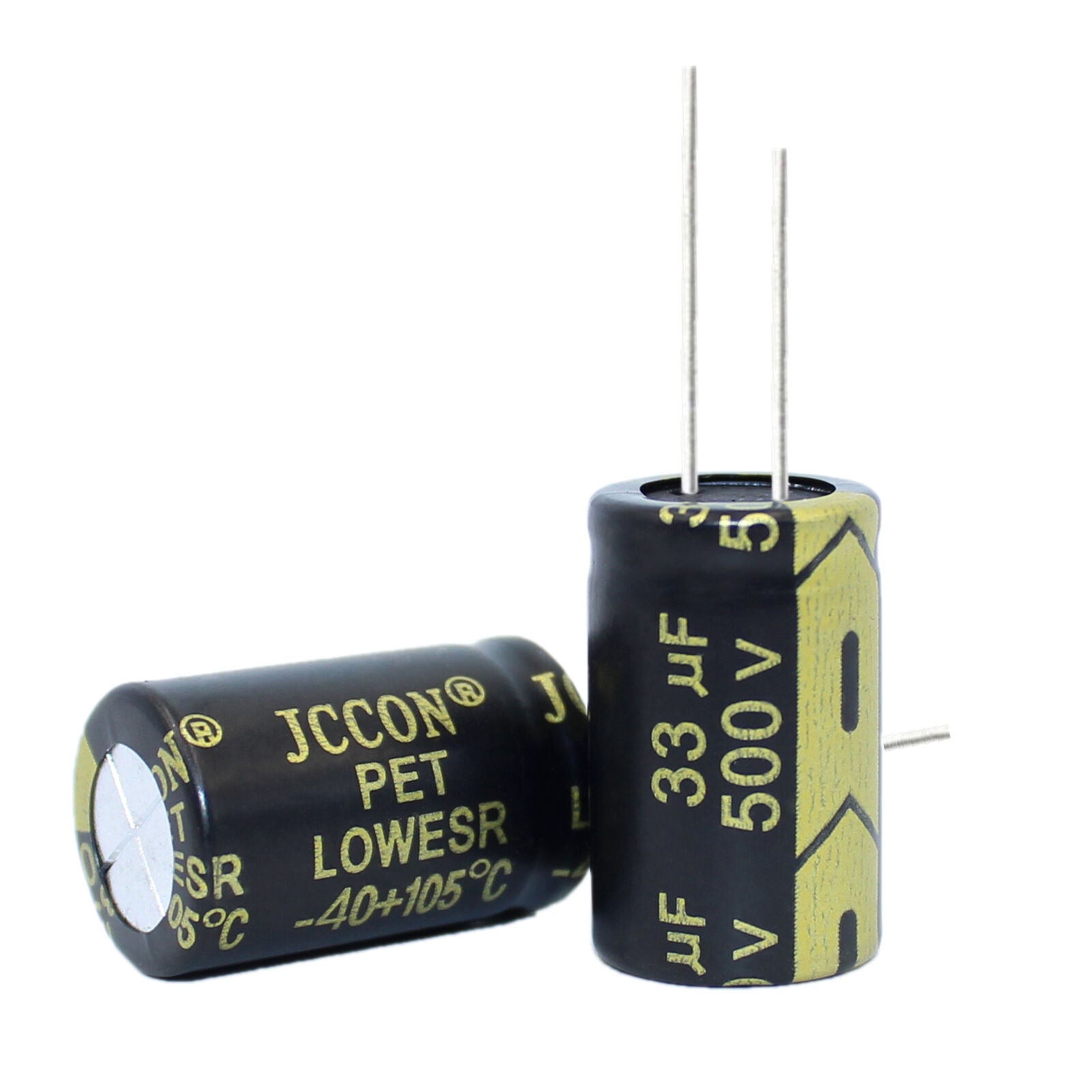 5pcs 500v33uf Aluminum electrolytic capacitor Switching power adapter 16x25mm