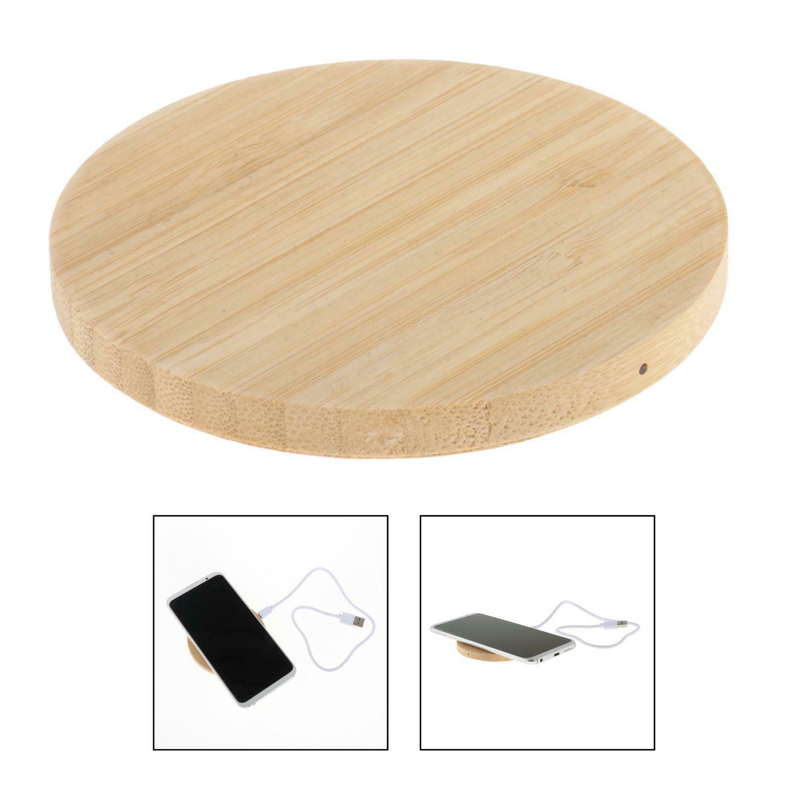 Round Shape Qi Wireless Charger Pad for   S9/S8/S8+/S7/S7 edge