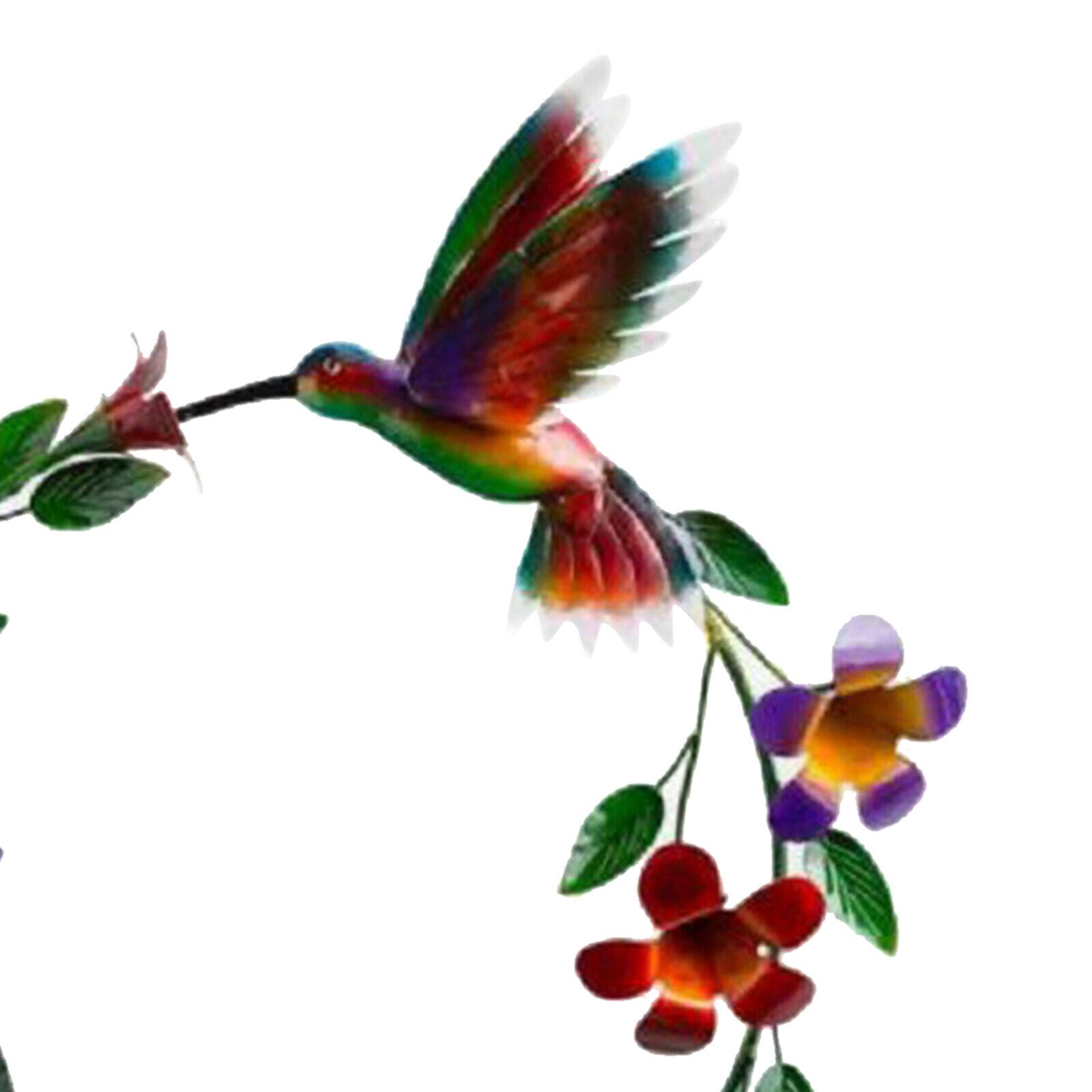 Plastic Hummingbird Wall Wreath Decor for Front Door Wall Hanging Wedding