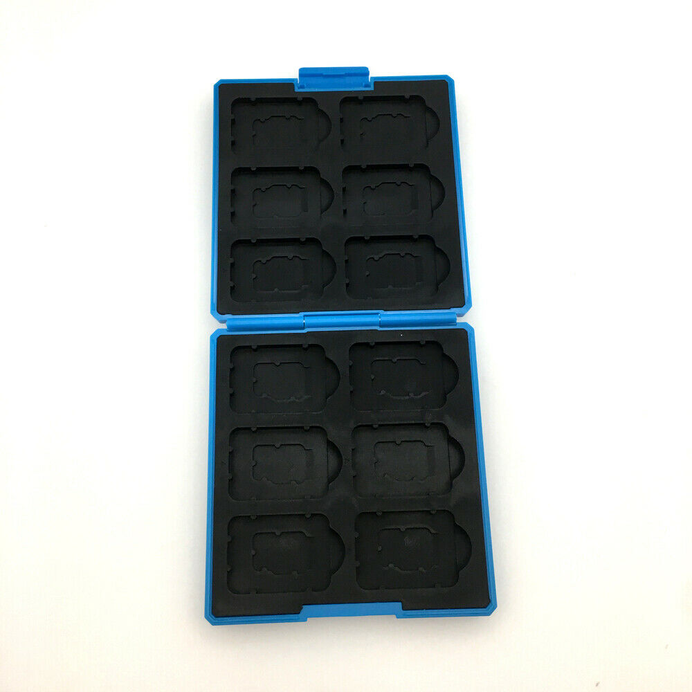 Blue Zelda 12 in 1 Portable Game Card Storage Case box for Nintendo Switch NS