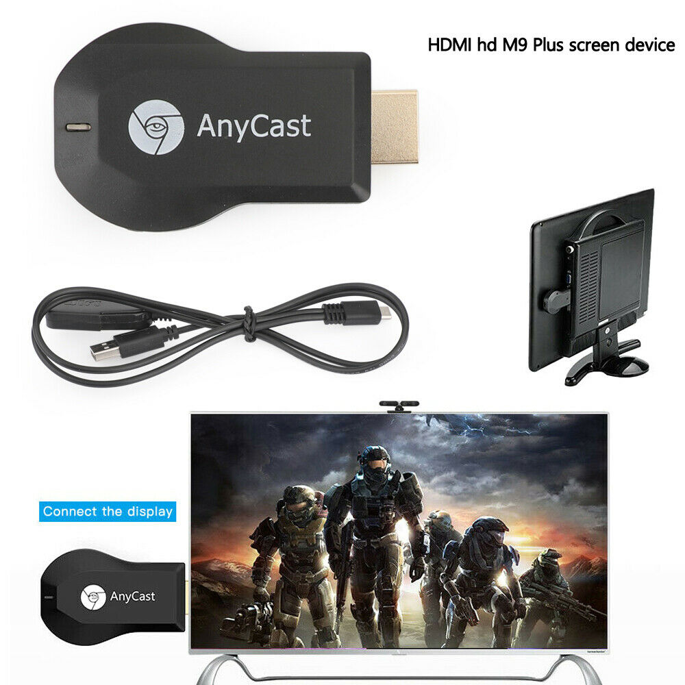 Anycast 4K M9+ Air Play HDM TV Stick WIFI Display Receiver Dongle Streamer A2