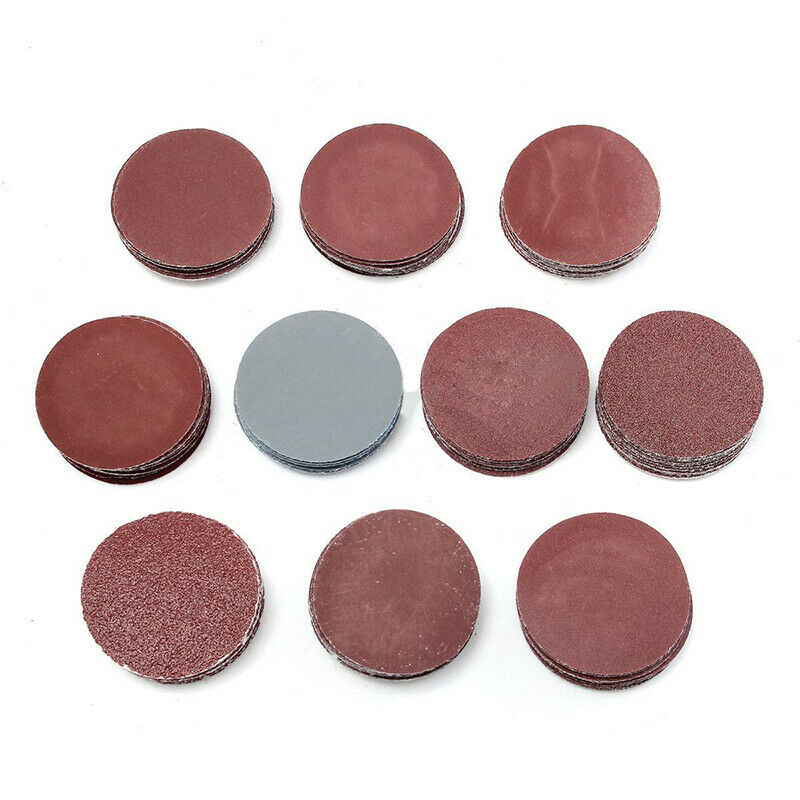 100PCS 3''/75mm 3000-Grit Sander Discs Sanding Polishing Pads Sandpaper Sets New