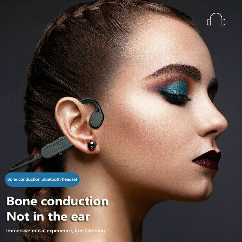 5.1 Bluetooth Open Ear Headphone Bone Conduction Wireless Earphone Headset Sport