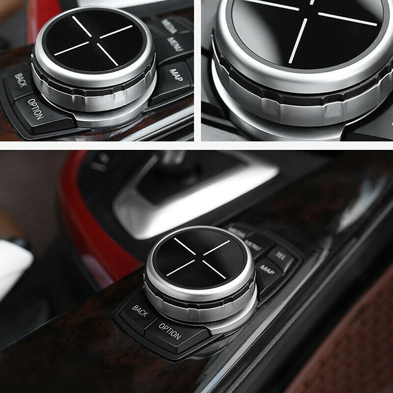 Replacement Multimedia Knob Cover iDrive Button Fit For BMW F10 F20 F30 Handy