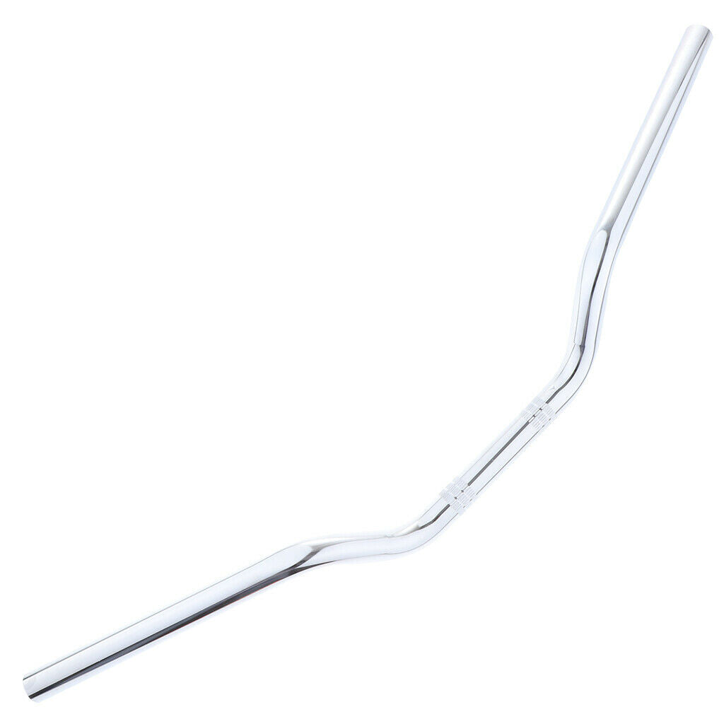 Universal  Motorcycle Handlebar 7/8" 22mm Motorcycle Accessories sliver