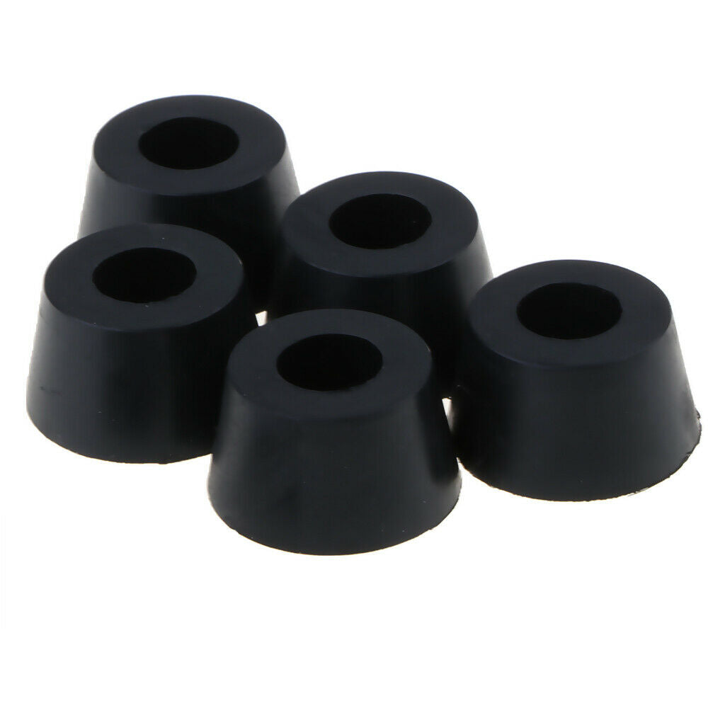 5 Pieces 12x21mm Cabinet Amplifier Speaker Isolation Rubber Feet Pads Base