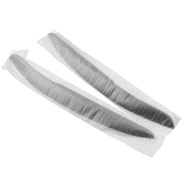 Car Headlight Eyebrow Eyelids Stickers Trim Cover For VW POLO MK5 2011-2017