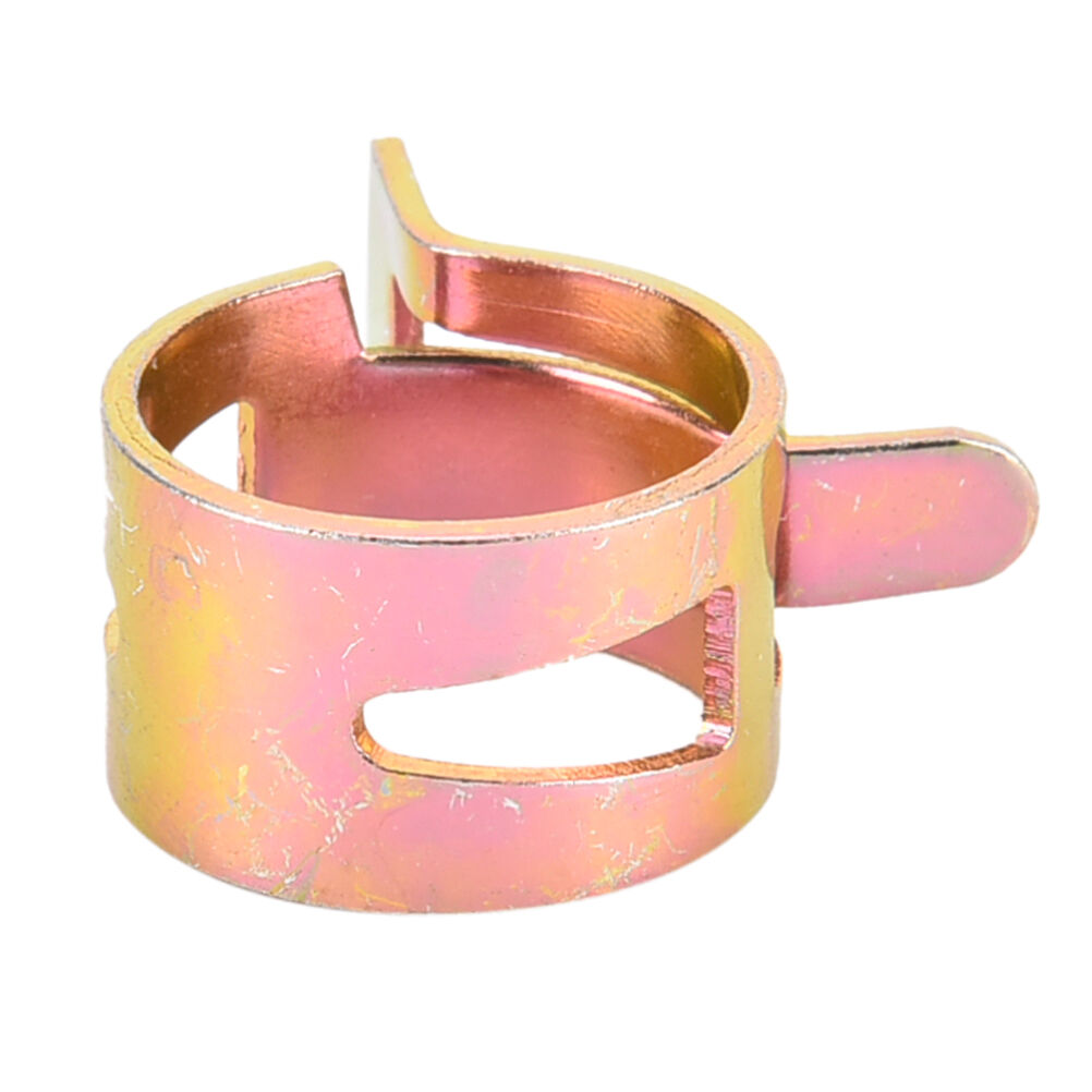 10 Pcs/Set Spring Pipe Clip Oil Water Air Tube Clamps Band Type Fastene.l8