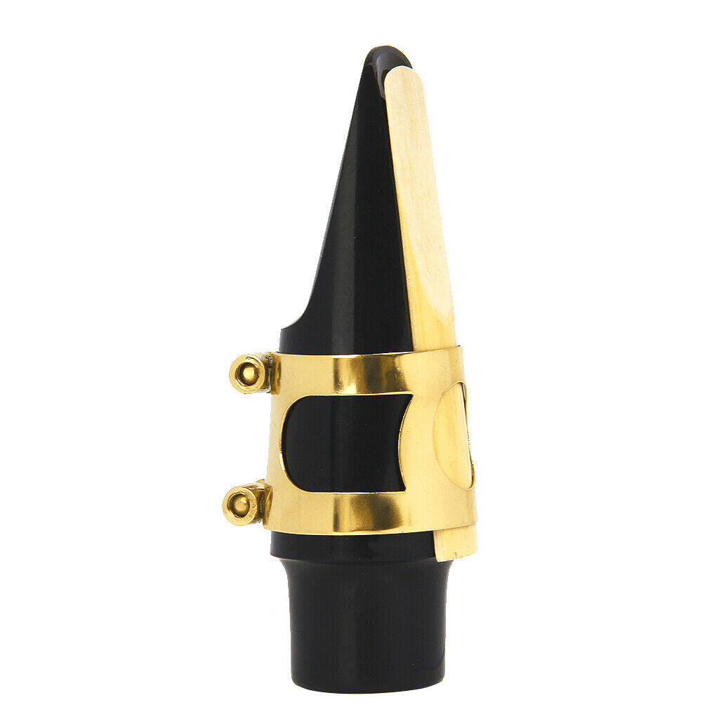 2x Alto Saxophone Mouthpiece with Ligature Protective  2.5 Reed Teeth Cushion
