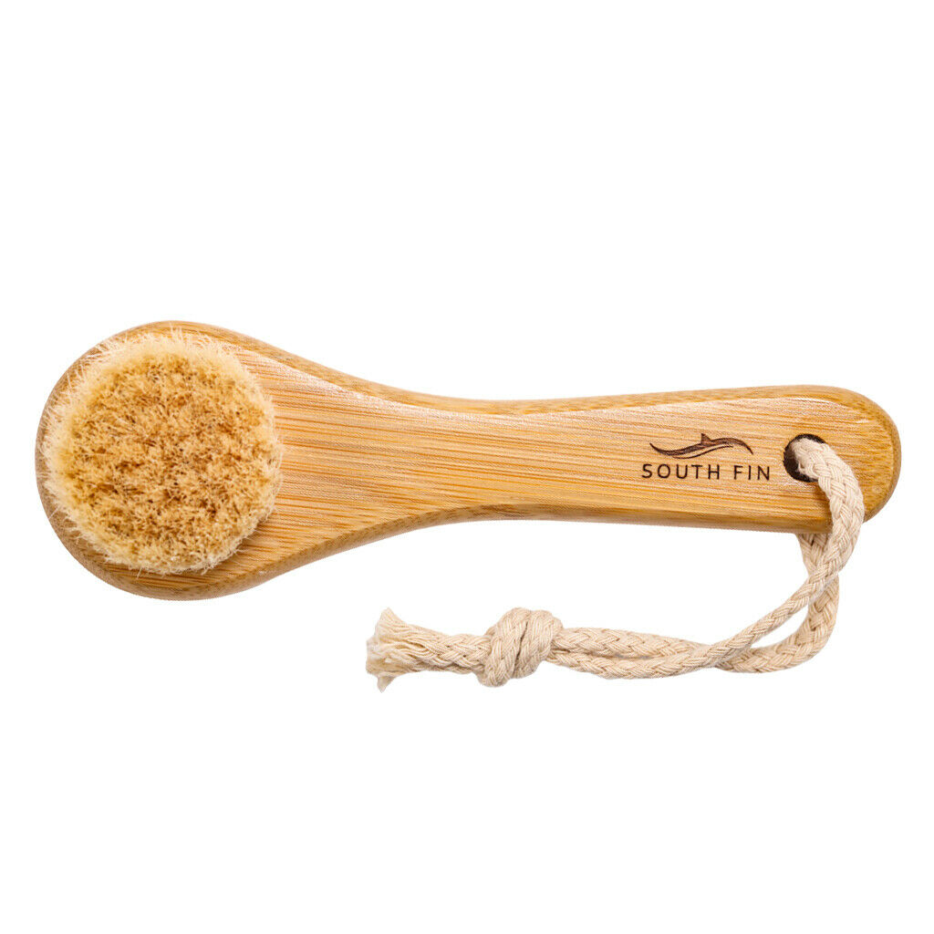 5.4 "Wooden Facial Cleansing Brush Wash Clean Exfoliating Exfoliating Cleansing