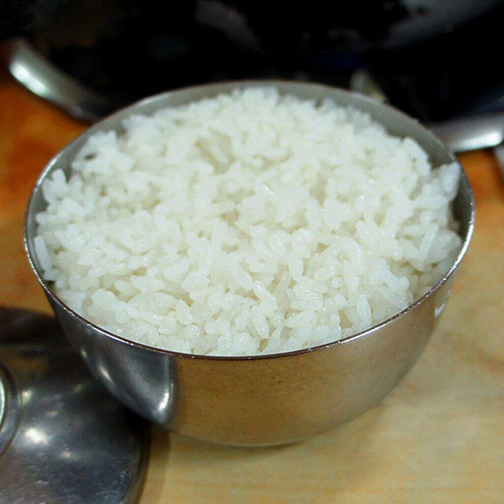 Stainless Steel Serving Bowl for Kid Noodles Rice Salad Soup Milk with Lid A