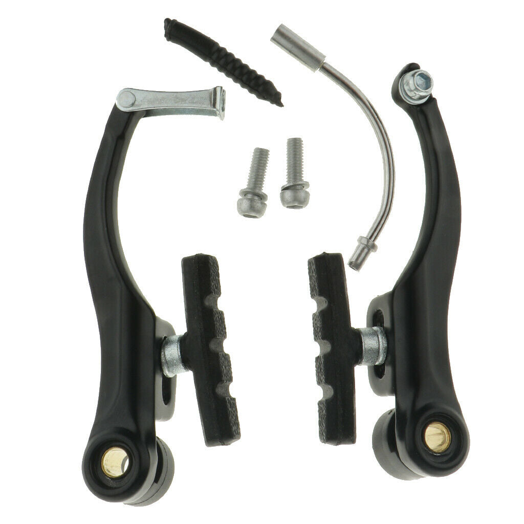 Aluminum Alloy Bikes V Brake Set Front Rear Brakes Pull Level Tool Parts