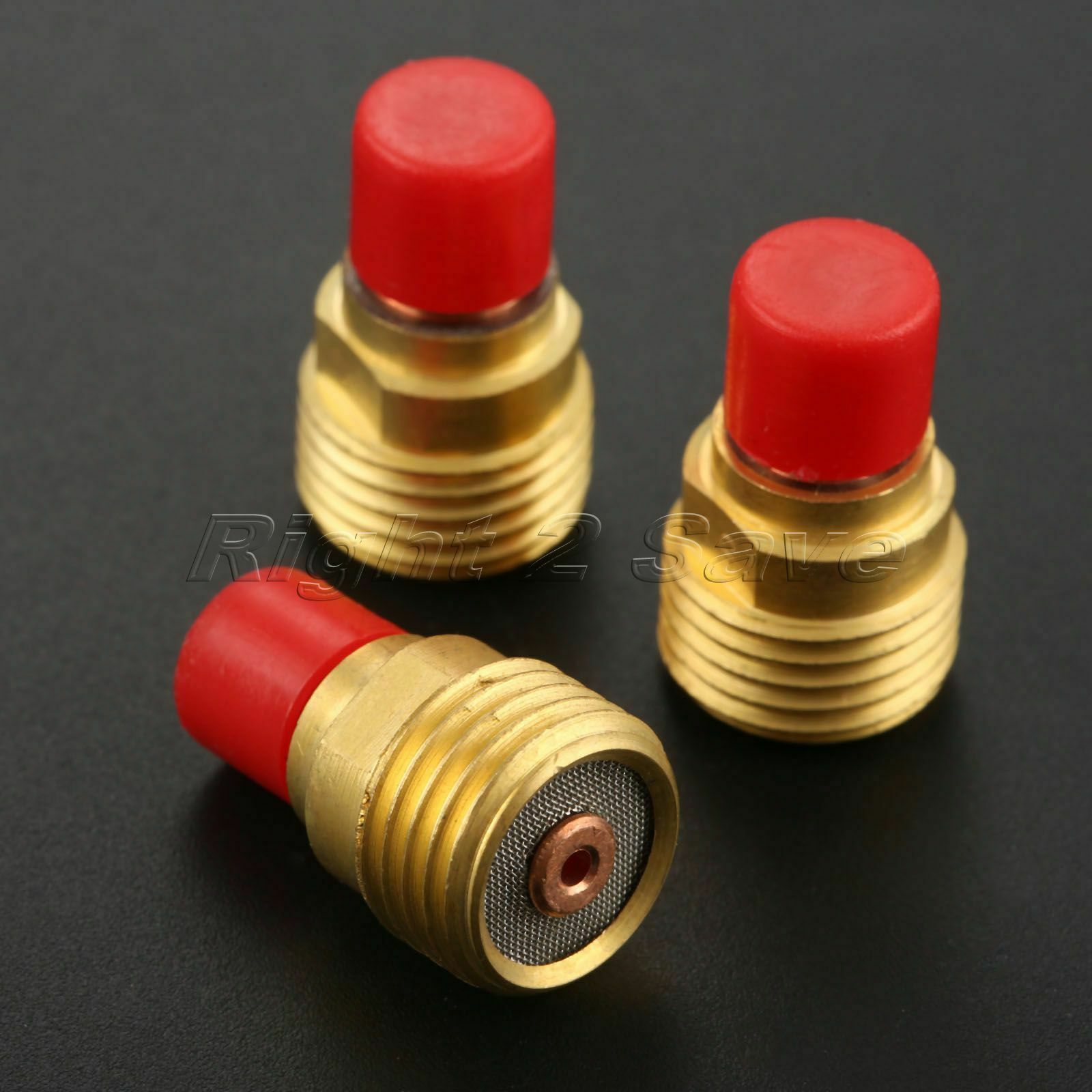 45V25 Collet Body Gas Lens 1.6mm 1/16" for Tig Welding Torch WP 9 20 3pcs/Set