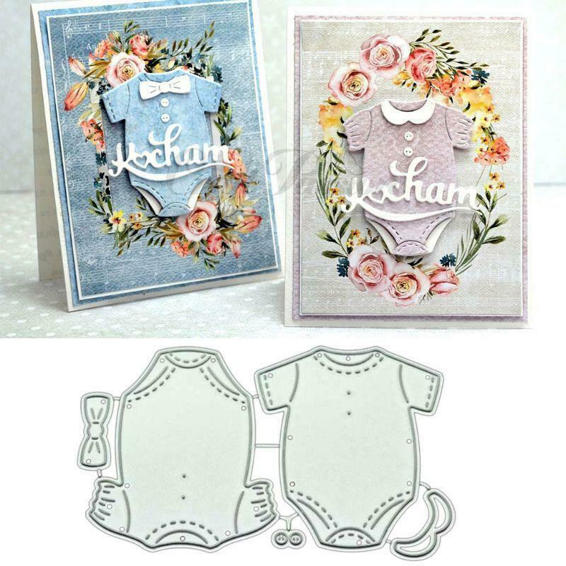 Baby Clothes Metal Cutting Dies Stencil DIY Scrapbooking Photo Album Paper Cards