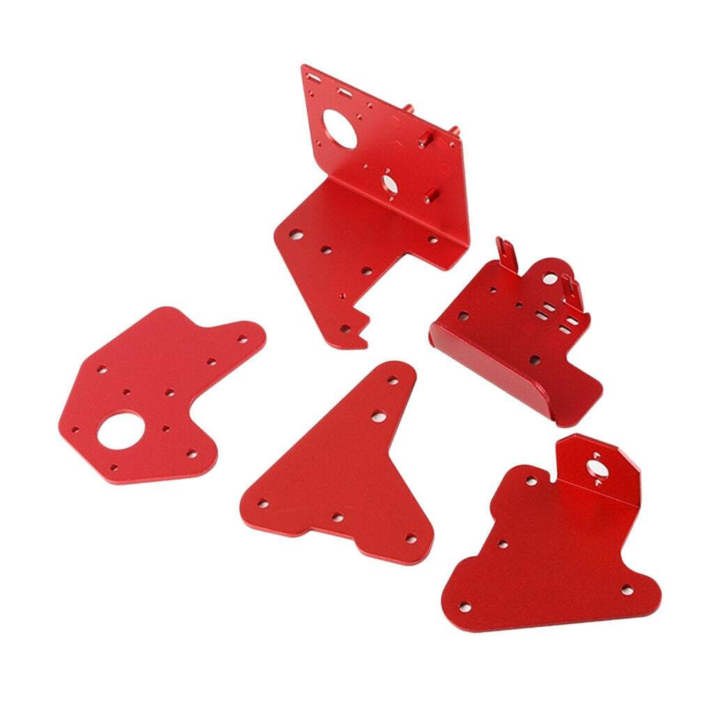 5Pcs Aluminum Alloy Extruder Support Bracket Back-Plate Assy For CR-10S PRO
