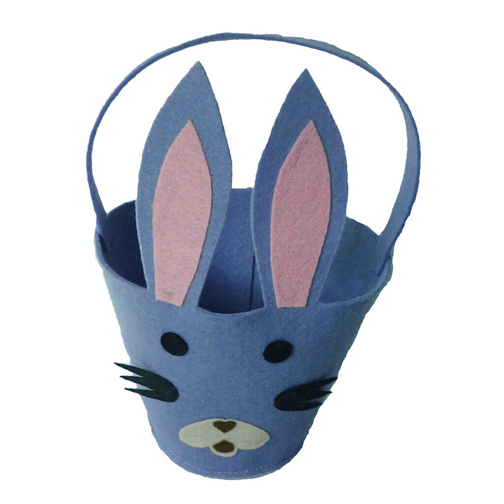 Bunny Non Woven Cloth Gift Bag with Handle for Easter Girl Boy 24x16x9cm