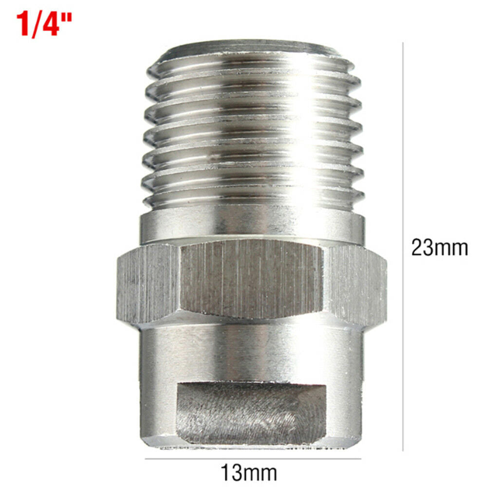 1/4 inch metal v jet flat fan spray nozzle specific industrial washing to.l8