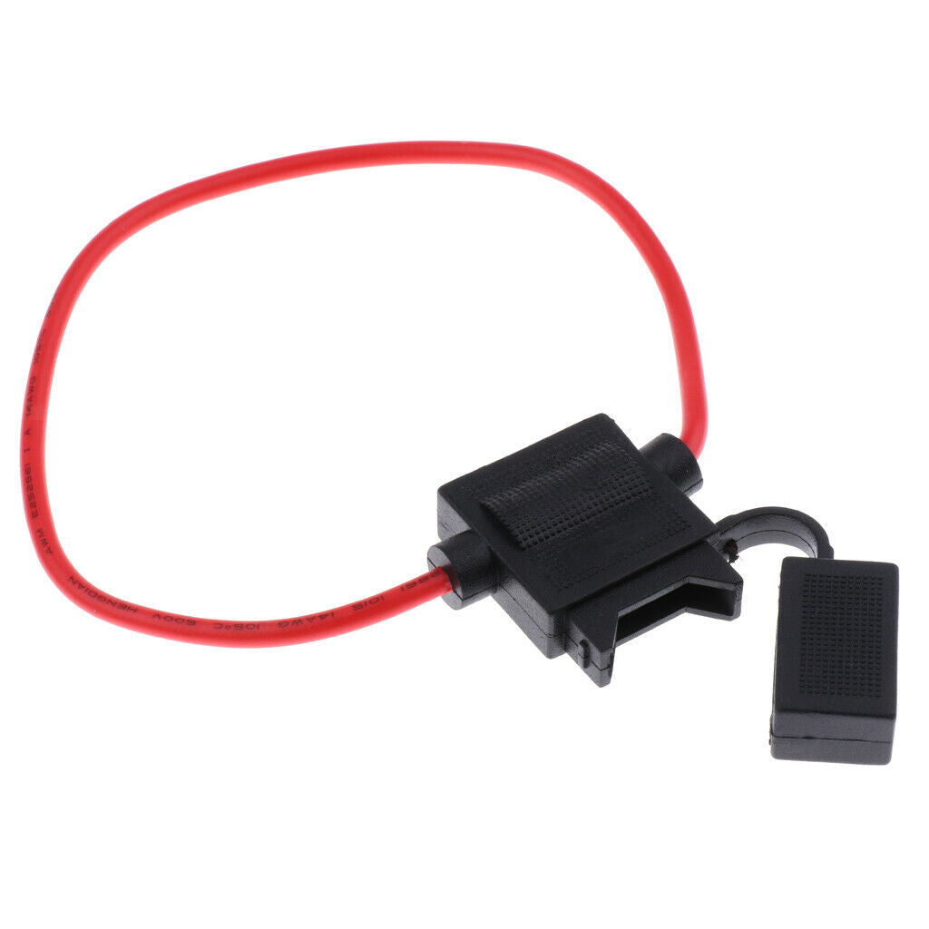5 Pcs 16AWG Fuse Holder Waterproof Harness Locking