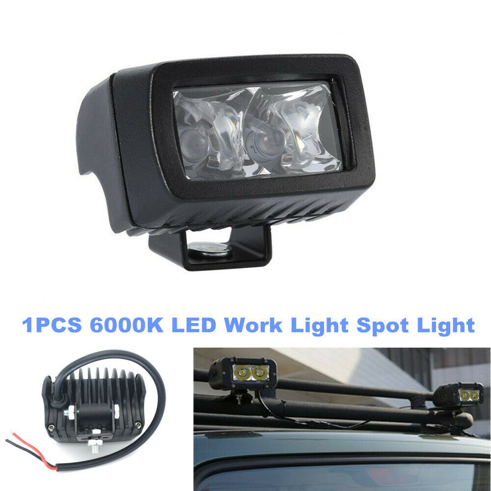1PCS LED Work Light Spot Pods Bar Driving Fog Lamp Off Road Truck Boat Car SUV