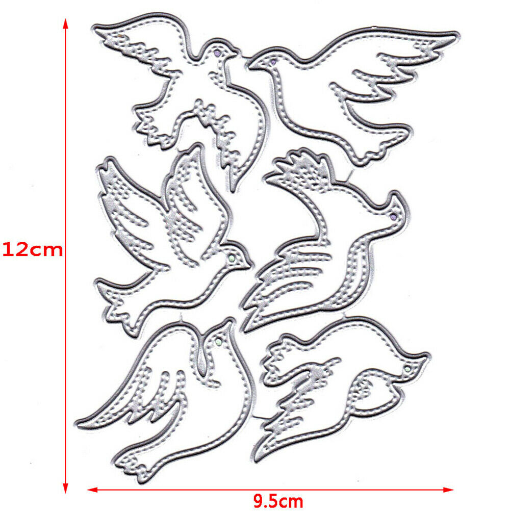 Pigeon Metal Cutting Dies Stencil Scrapbooking Album Paper Card Craft Decor BDA