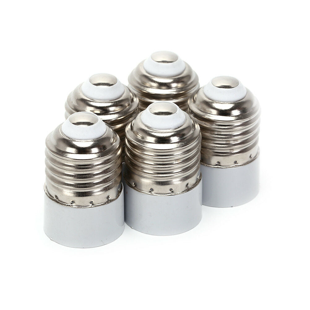 5Pcs/lot E27 to E14 lamp Holder Converter Socket light Bulb Base type Ada.l8
