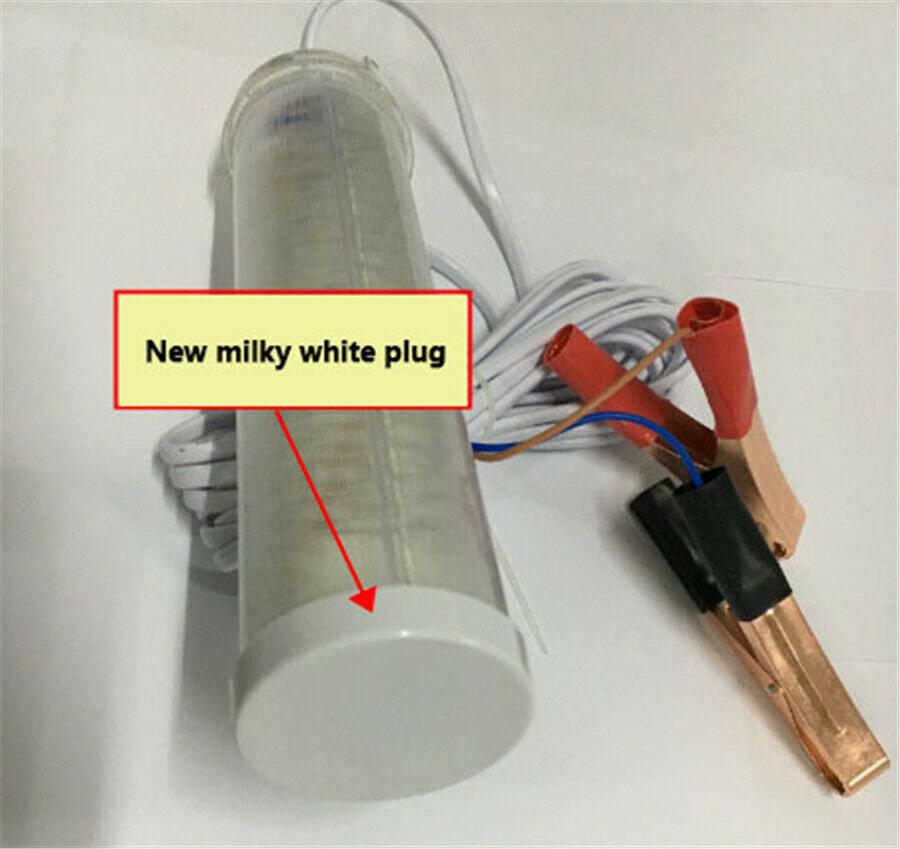 30W LED Green Underwater Submersible Night Fishing Light Boat Squid Fish Lamp