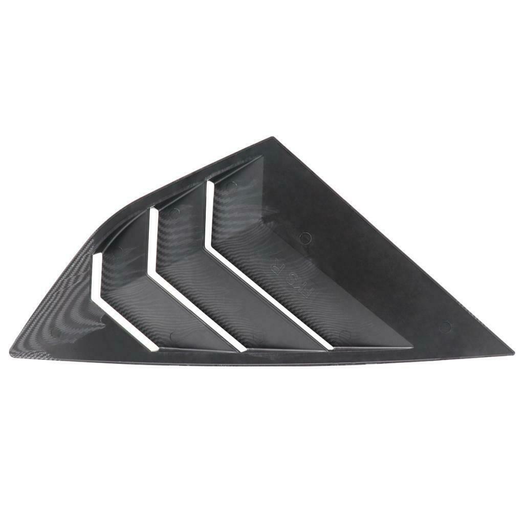 2x Left&Right Car Window Side Louvers Vent For Ford Focus ST RS Hatchback