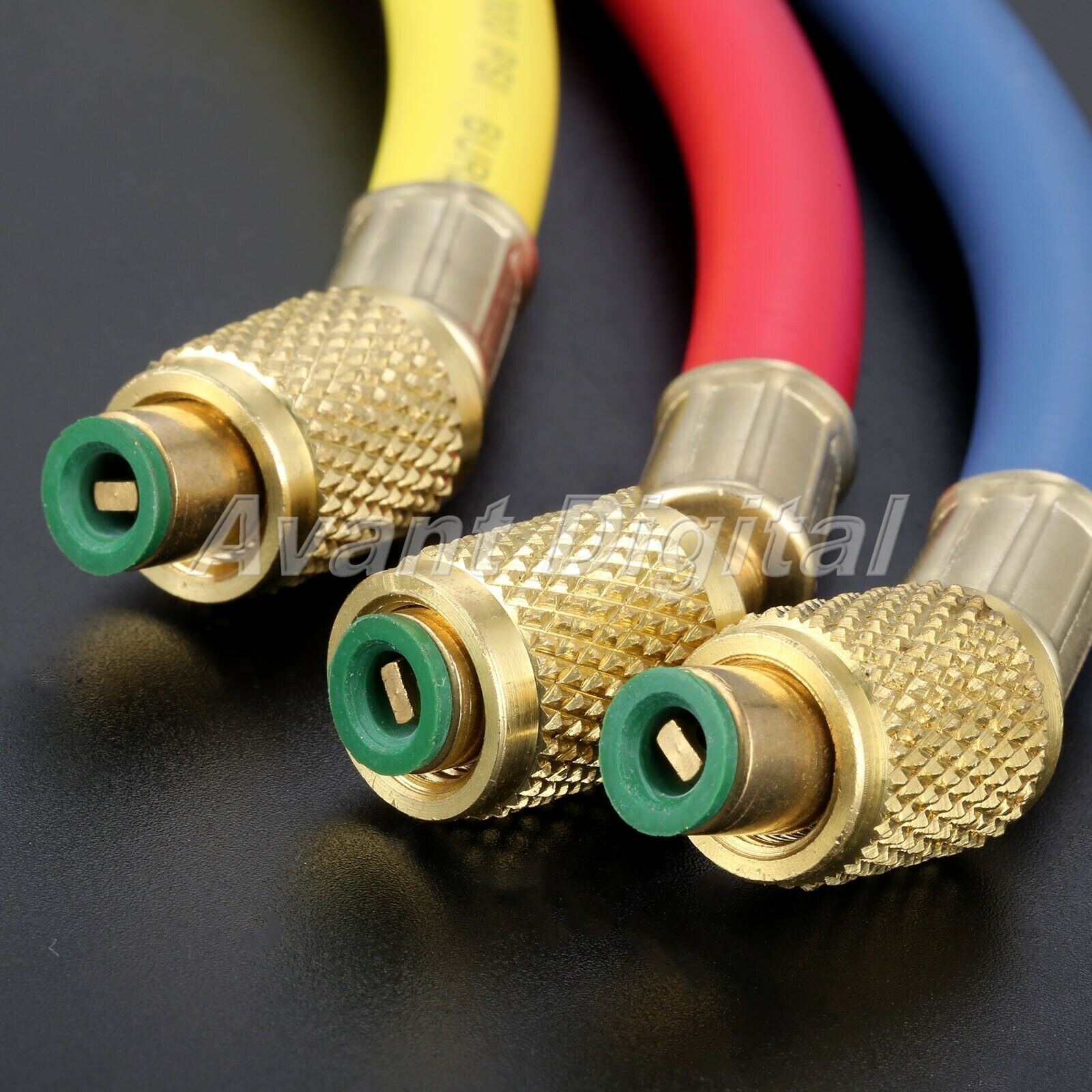 Car 60" AC Charging Hose Set for HVAC Air  Refrigerant R12 R22 R502