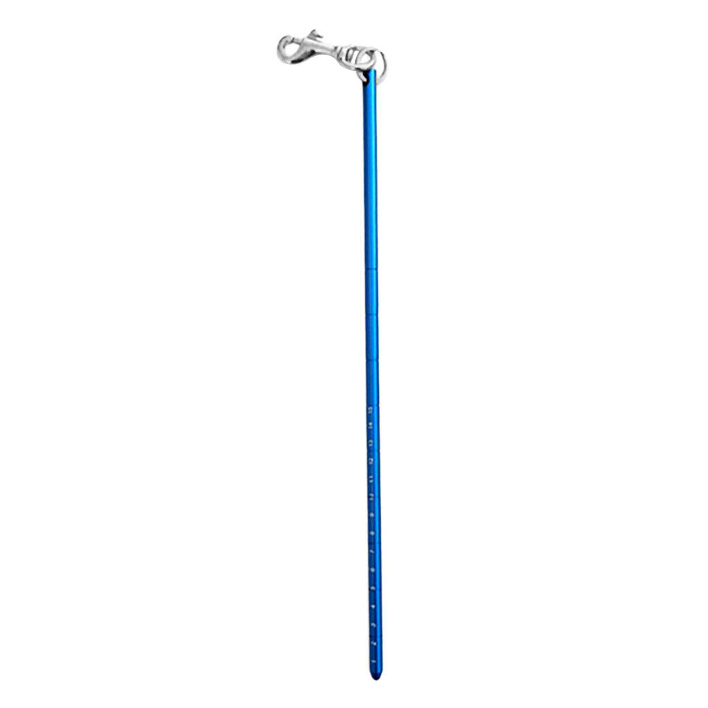 Scuba Diving 340mm Aluminum Lobster Tickle Pointer W/ Measurement  Snap