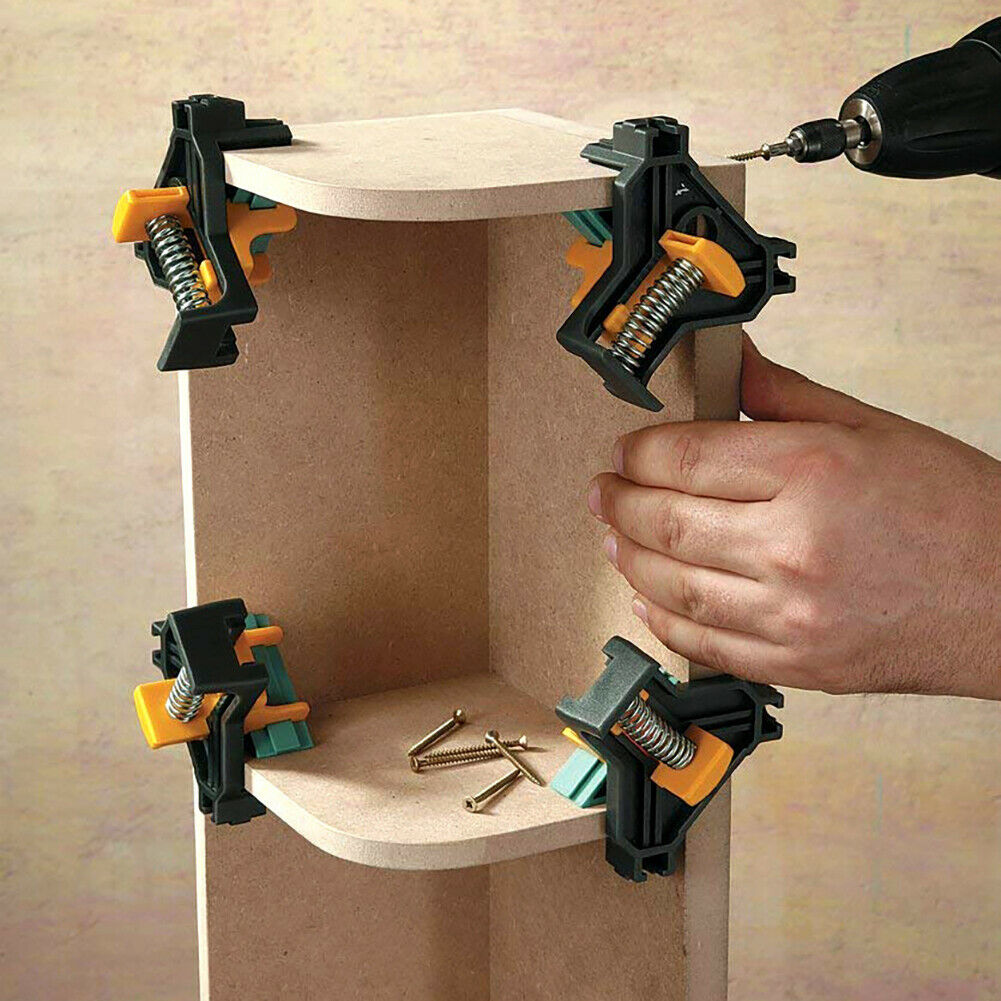 90 DEGREE RIGHT ANGLE CORNER CLAMP WOODWORKING WOOD for KREG JIGS CLAMPS T Hot