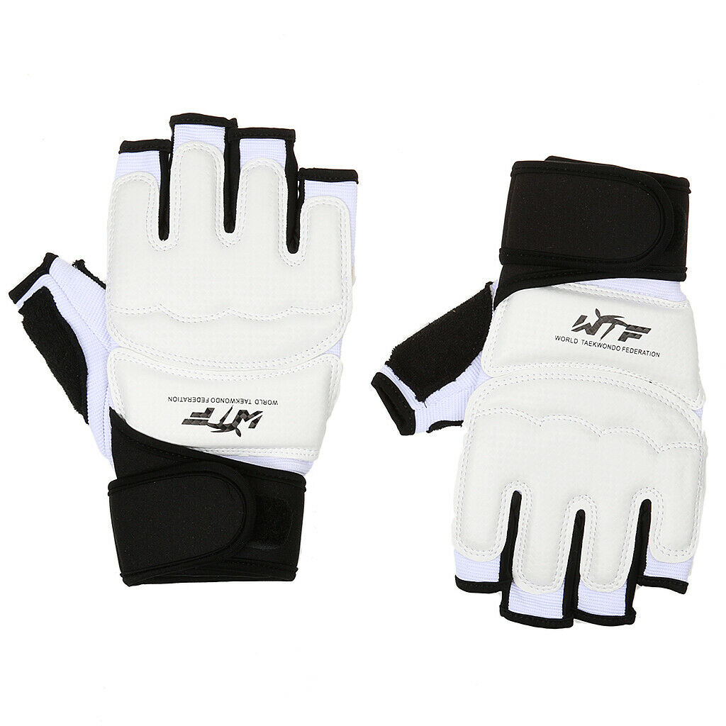 2 Pairs Boxing Grappling Fingerless Gloves