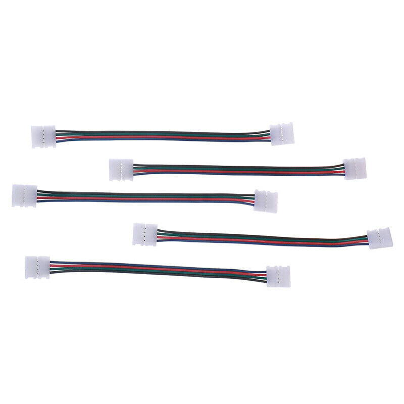 5Pcs 17cm 4 Pin LED RGB Extension Connector Cable Wire Led Strip Connecti.l8