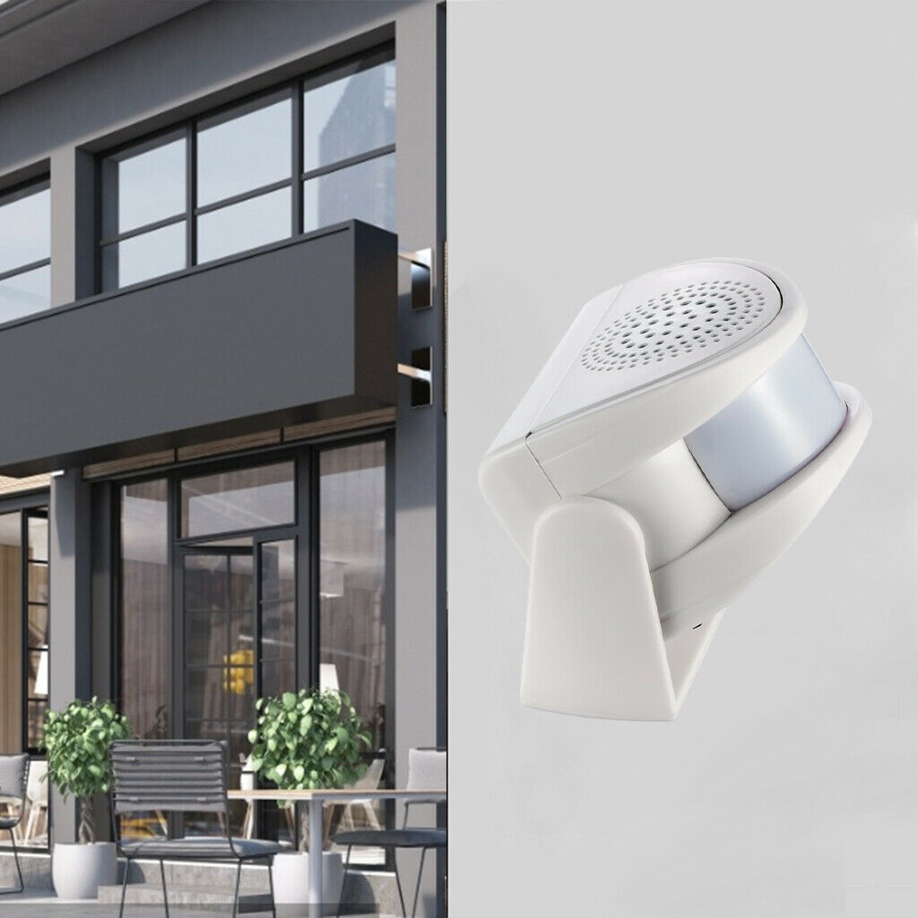 Welcom Chime Bell Wireless Guest Sensor Alert Alarm 32 Songs Guard Defence