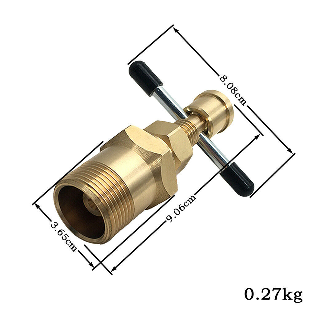 15mm & 22mm Olive Remover Puller Gas Pipe Plumbing Tool Solid Copper Durable