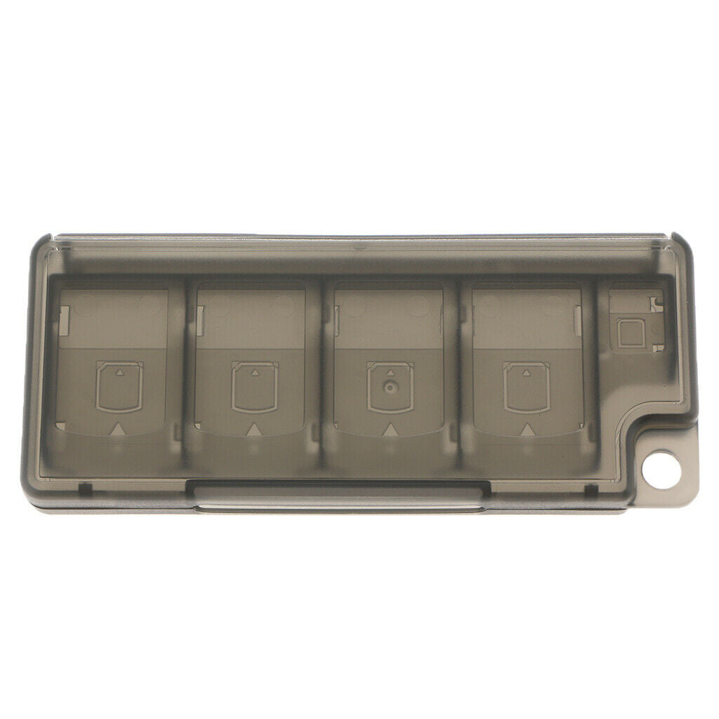 2 Pcs Plastic Game Card Storage Box for Nintendo Switch Black Dustproof