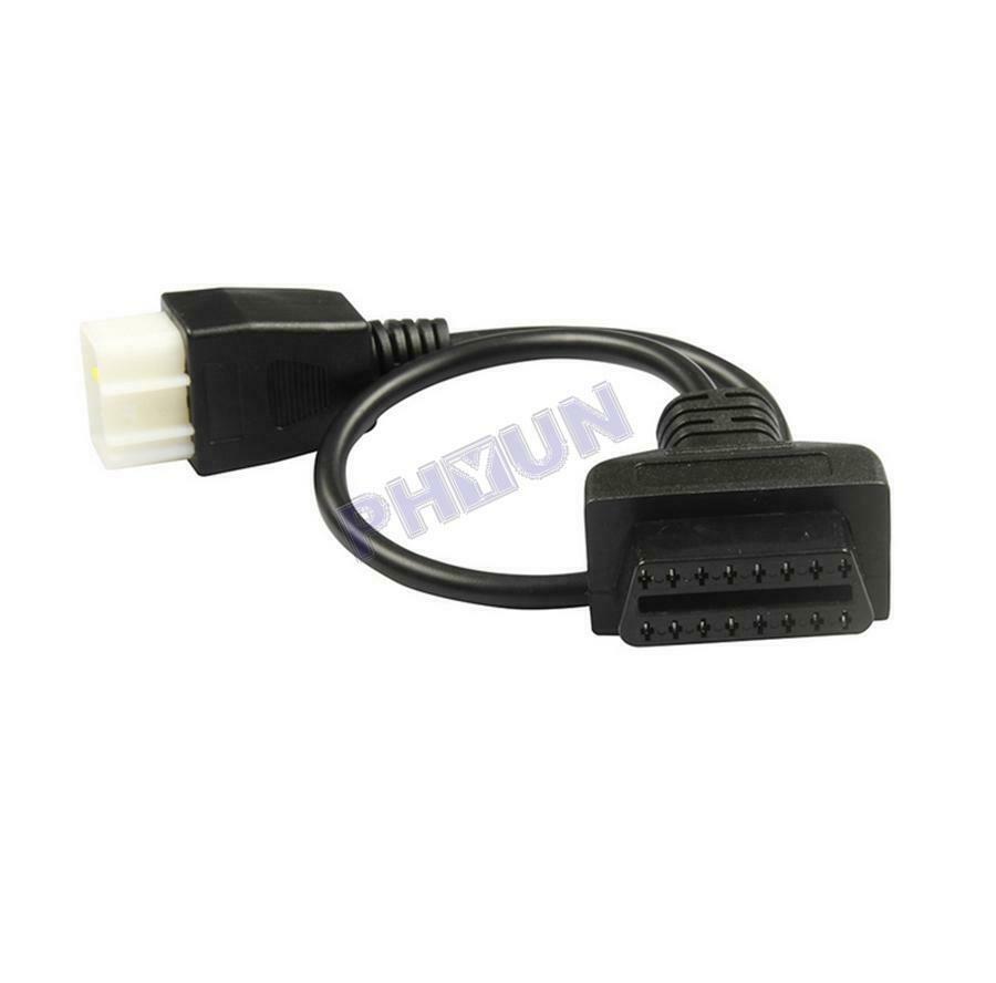 For BENELLI OBD Diagnostic Cable 6 Pin To 16 Pin OBD2 Adapters Extension Cable