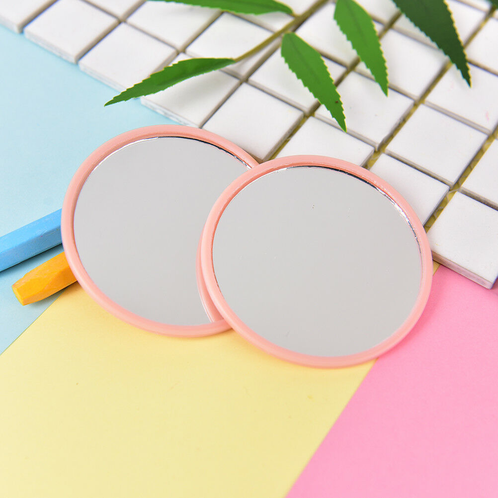 Mini Cute Mirror Lovely Portable Makeup Mirror Small Pocket Travel One Sid.l8