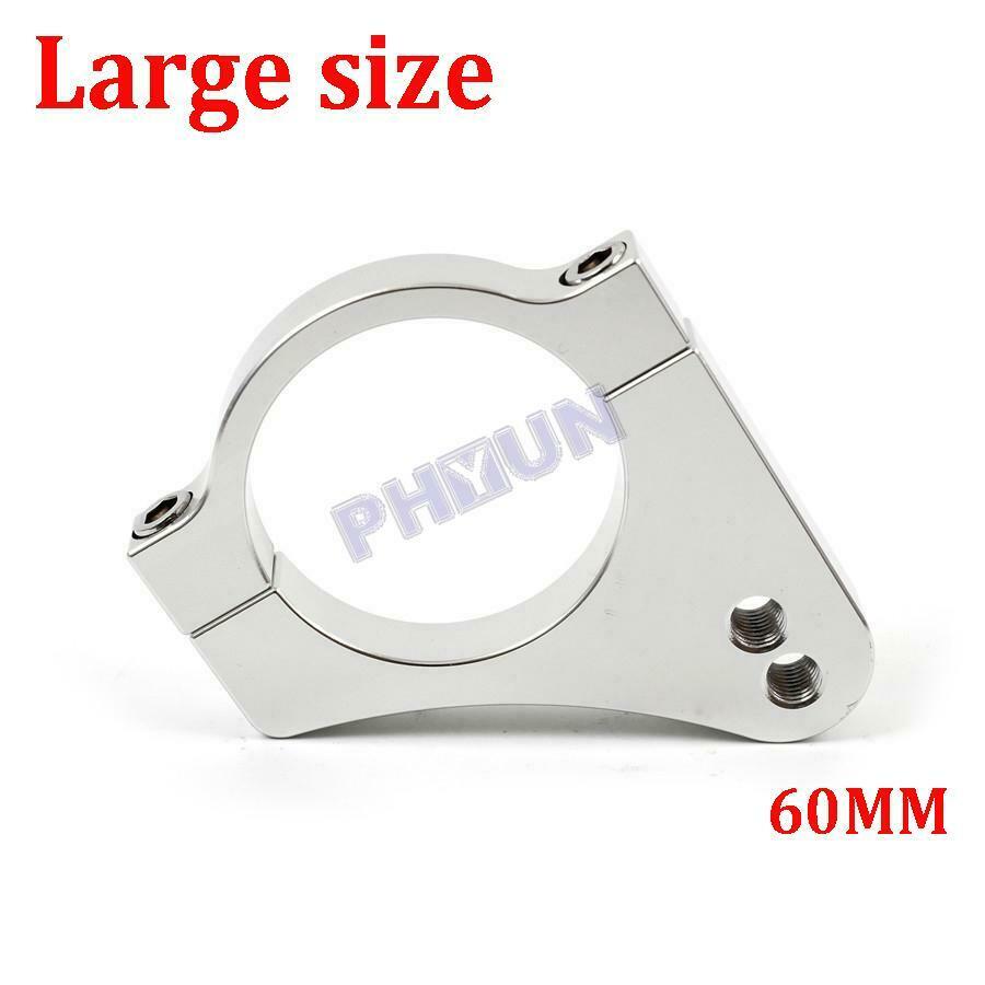 Motorcycle 60mm Aluminium Steering Damper Fork Bracket For BMW Kawasaki Yamaha