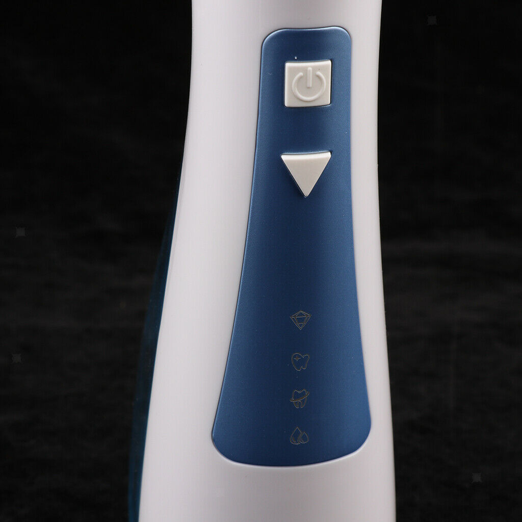 Portable Dental Water Flosser Oral Irrigator Water Teeth Cleaner Blue
